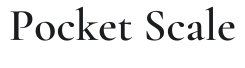 Pocket Scale