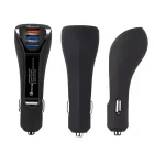 Автомобільний зарядний пристрій YSC-525 Quick Charge 3.0 Triple USB (3 USB / 5.1A) Black