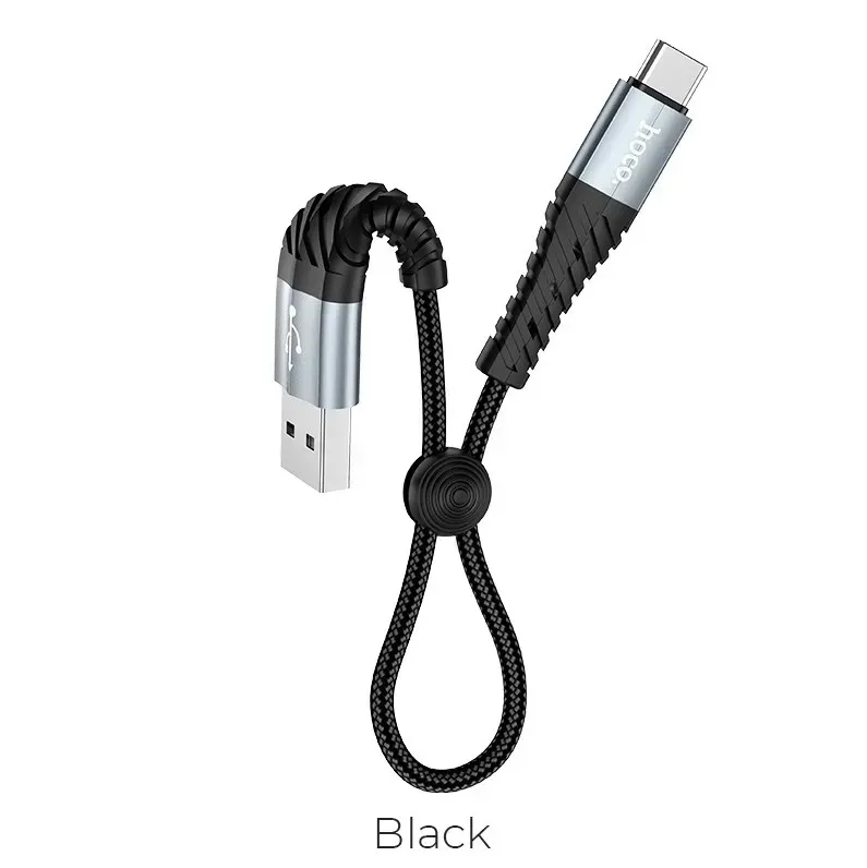 Кабель Hoco X38 Cool USB to Type-C 3A 0.25m