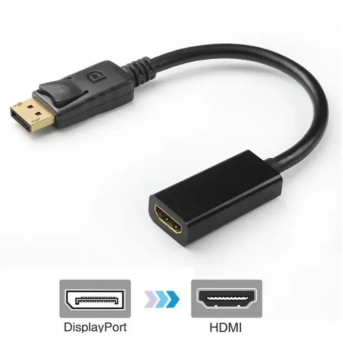 Перехідник DisplayPort (Male) - HDMI (Female) UHD 4K