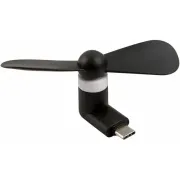 Портативний міні-вентилятор для смартфона USB Type-C