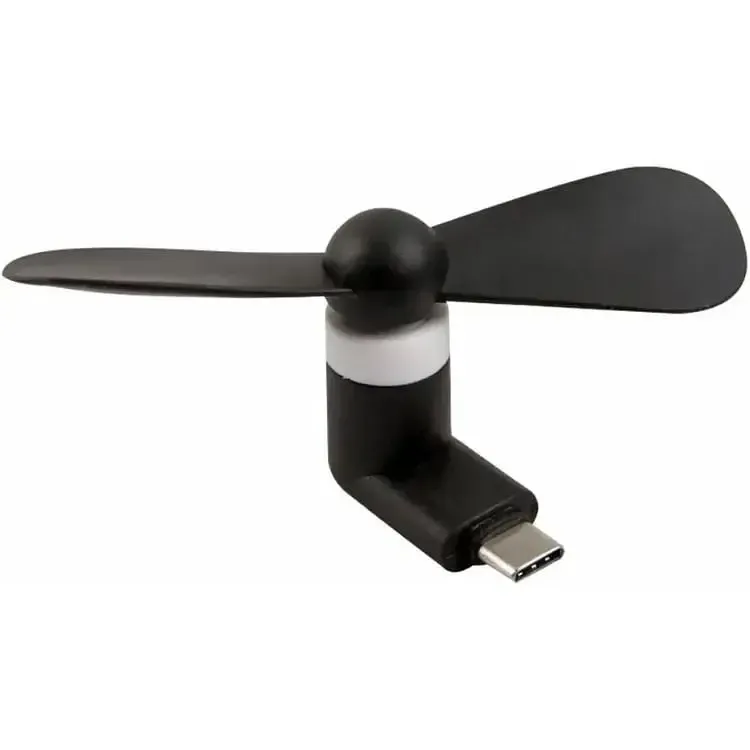 Портативний міні-вентилятор для смартфона USB Type-C