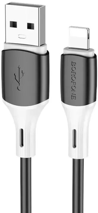 Кабель Borofone BX79 Silicone USB to Lightning 2.4A 1m
