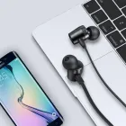 Дротові вакуумні навушники AWEI L1 Super Bass з мікрофоном (3.5 mm, чорні)