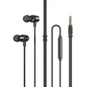 Дротові вакуумні навушники AWEI L1 Super Bass з мікрофоном (3.5 mm, чорні)