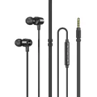 Дротові вакуумні навушники AWEI L1 Super Bass з мікрофоном (3.5 mm, чорні)