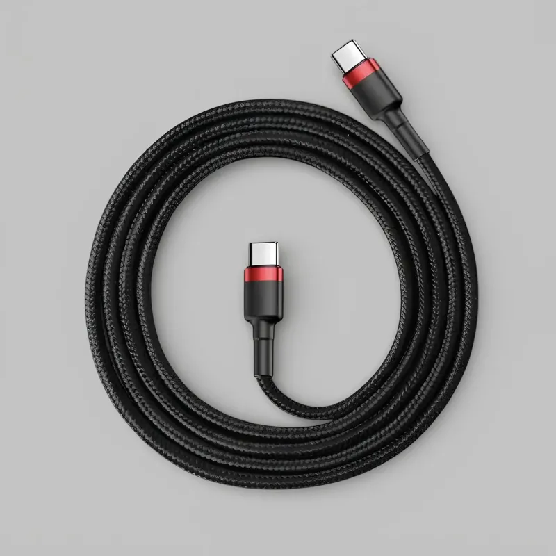 Кабель Baseus Cafule USB-C to USB-C PD 2.0 60W (1м)