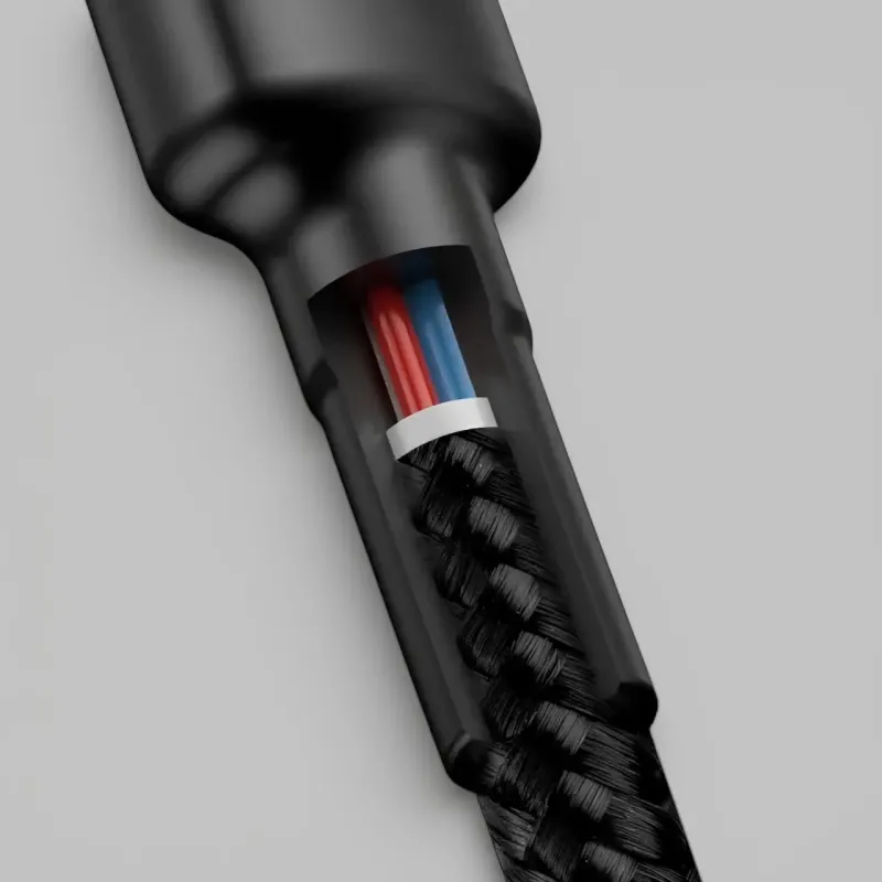 Кабель Baseus Cafule USB-C to USB-C PD 2.0 60W (1м)