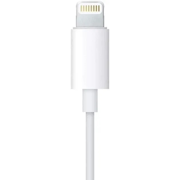 Дротові навушники Apple EarPods з роз'ємом Lightning (MMTN2) — Білі