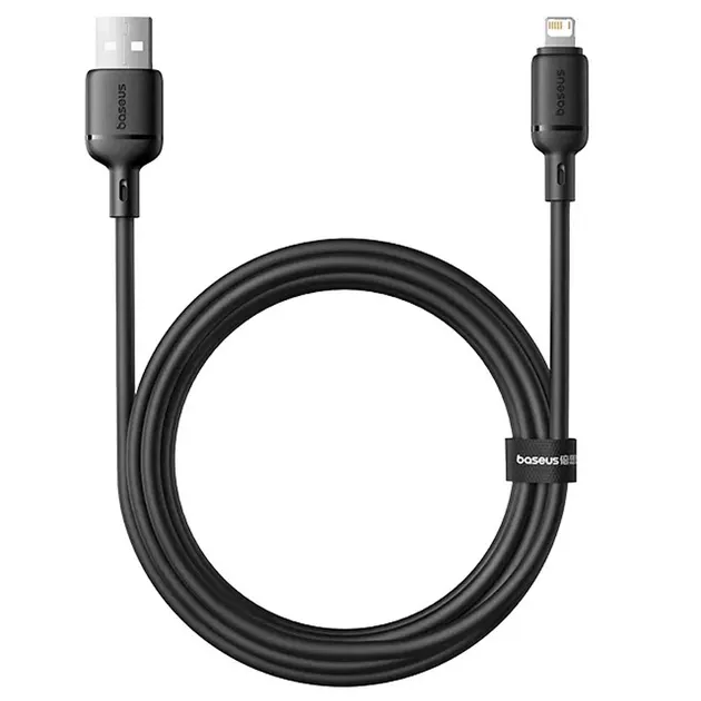 Кабель Baseus Silky USB-A to Lightning (2.4A), 1 метр