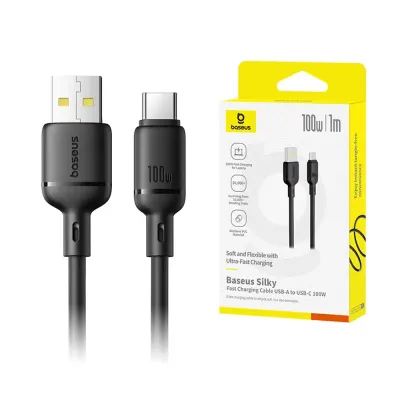 Кабель Baseus Silky USB-A to Lightning (2.4A), 1 метр