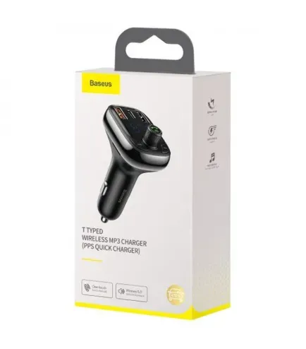 FM модулятор Baseus S-13 QC4.0 , PD3.0