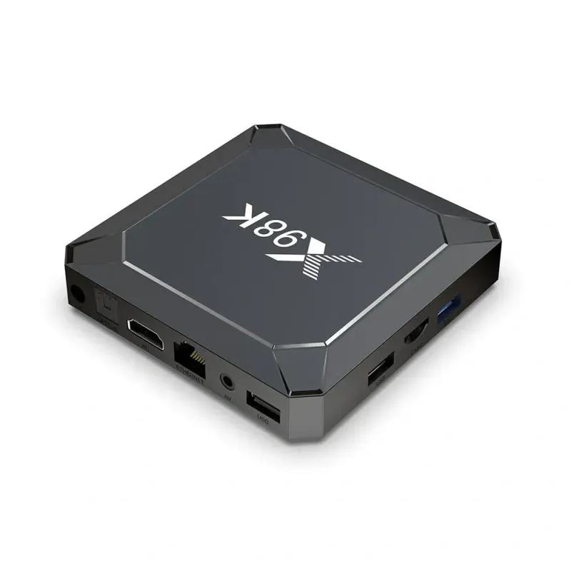 Смарт-приставка X98K Android 13 TV-Box (4/32 ГБ, 8K, Wi-Fi 6, Bluetooth 5.0)
