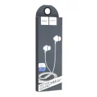 Дротові вакуумні навушники з мікрофоном Hoco M14 Initial Sound (3.5 mm) — Білі