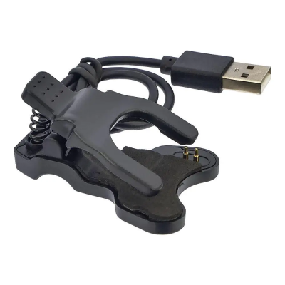 Зарядний пристрій-кліпса для смарт-годинників USB 2-pin 3мм