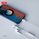 Дротові навушники XO EP79 Lightning (iP Earphone) з мікрофоном та пультом — Білі