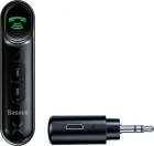 Bluetooth-адаптер Baseus BSBA-02 Wireless Audio Receiver (AUX, 3.5 мм, Bluetooth 5.0) — Чорний