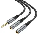 Аудіо-розгалужувач Hoco UPA21 2-in-1 Aux Splitter