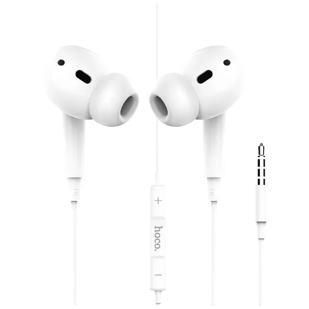 Дротові навушники з мікрофоном Hoco M1 Pro (3.5mm Jack) White
