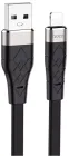 Кабель Hoco X53 Silicone USB-A -  Lightning 2.4A 1m Black