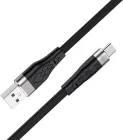 Кабель Hoco X53 Silicone USB-A - Type-C 3A 1m Black
