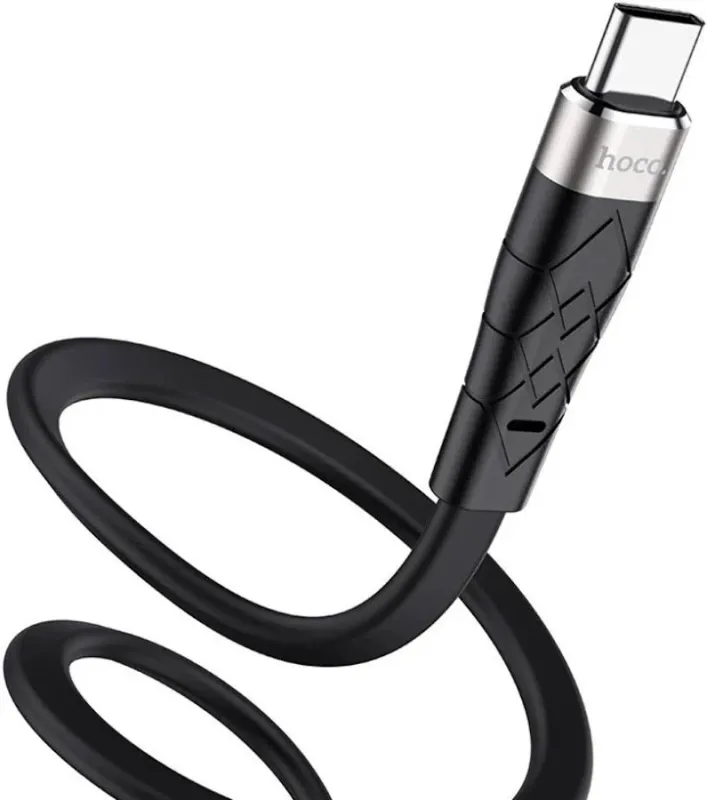 Кабель Hoco X53 Silicone USB-A - Type-C 3A 1m Black