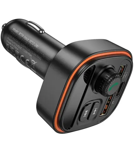 Автомобільний FM-трансмітер Borofone BC59 15W (Bluetooth V5.4)