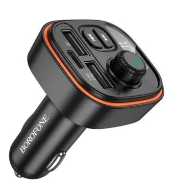 Автомобільний FM-трансмітер Borofone BC59 15W (Bluetooth V5.4)