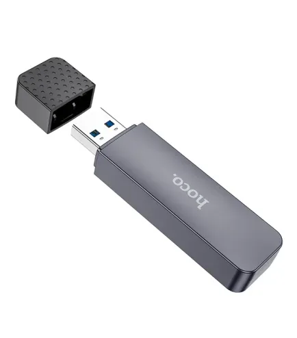 Картридер MicroSD/SD HOCO HB45 Black