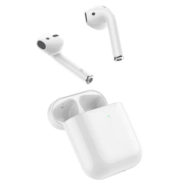 Бездротові блютуз навушники Inkax TW02 True Wireless Earbuds — Білі