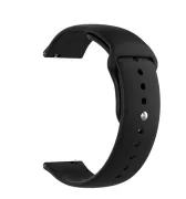 Силіконовий ремінець 22mm Black