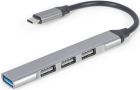 Універсальний USB-C хаб 4-in-1 (Type-C to USB 3.0 / USB 2.0 / USB-C для Macbook та смартфонів)