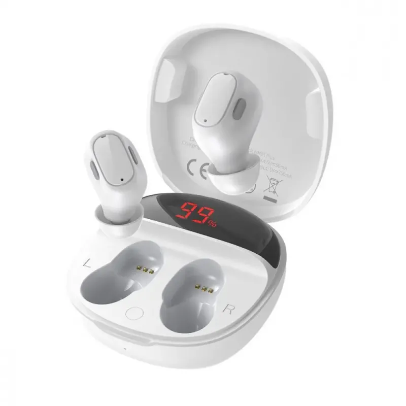 Вакуумні навушники Baseus Encok WM01 Plus (NGWM01-02) White
