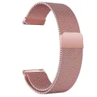 Металевий ремінець Milanese Loop для смарт-годинників 20мм Pink