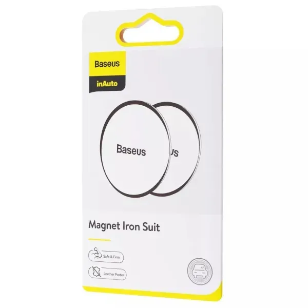 Набір металевих пластин Baseus Magnet Iron Suit (ACDR-A0S) для магнітних тримачів