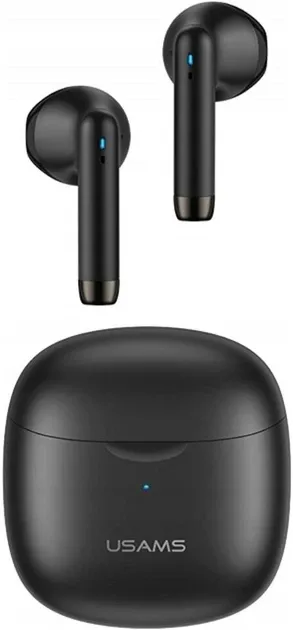 Бездротові навушники USAMS IA04 TWS Earbuds IA Series (Bluetooth 5.3) — Чорні