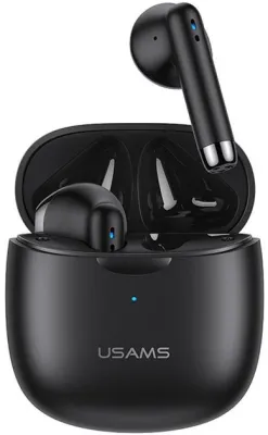 Бездротові навушники USAMS IA04 TWS Earbuds IA Series (Bluetooth 5.3) — Чорні