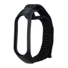 Текстильний ремінець для Xiaomi Mi Band 3/4/5/6/7 Black