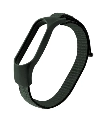 Текстильний ремінець для Xiaomi Mi Band 3/4/5/6/7 Khaki