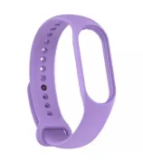 Класичний силіконовий ремінець для Xiaomi Mi Band 5/6/7 Lilac