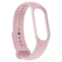 Класичний силіконовий ремінець для Xiaomi Mi Band 5/6/7 Matte Pink