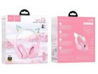 Дитячі навушники з котячими вушками HOCO Cat W42 Pink