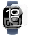 Захисне скло 3D Glass Full Glue для Apple Watch 45mm (UV-клей)