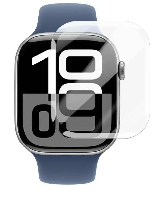 Захисне скло 3D Glass Full Glue для Apple Watch 41mm (UV-клей)