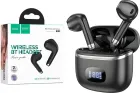 Бездротові Bluetooth навушники Hoco EQ1 Music guide TWS з LED дисплеєм (Чорні)