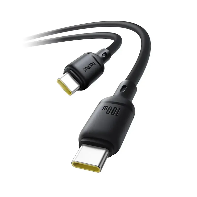 Кабель Baseus Silky Fast Charging USB-C to USB-C (100W, 2m)