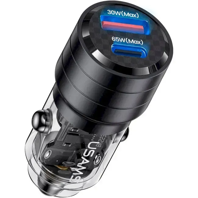 Автомобільний зарядний пристрій USAMS C36 95W PD+QC