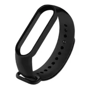 Класичний силіконовий ремінець для Xiaomi Mi Band 5/6/7 Black
