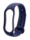 Класичний силіконовий ремінець для Xiaomi Mi Band 5/6/7 Navy Storm