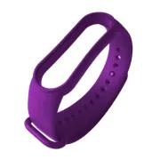 Класичний силіконовий ремінець для Xiaomi Mi Band 5/6/7 Purple